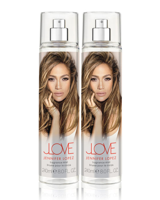 Jennifer Lopez JLove Body Mist, 240ml (8fl oz) Duo Pack (2 Pack)