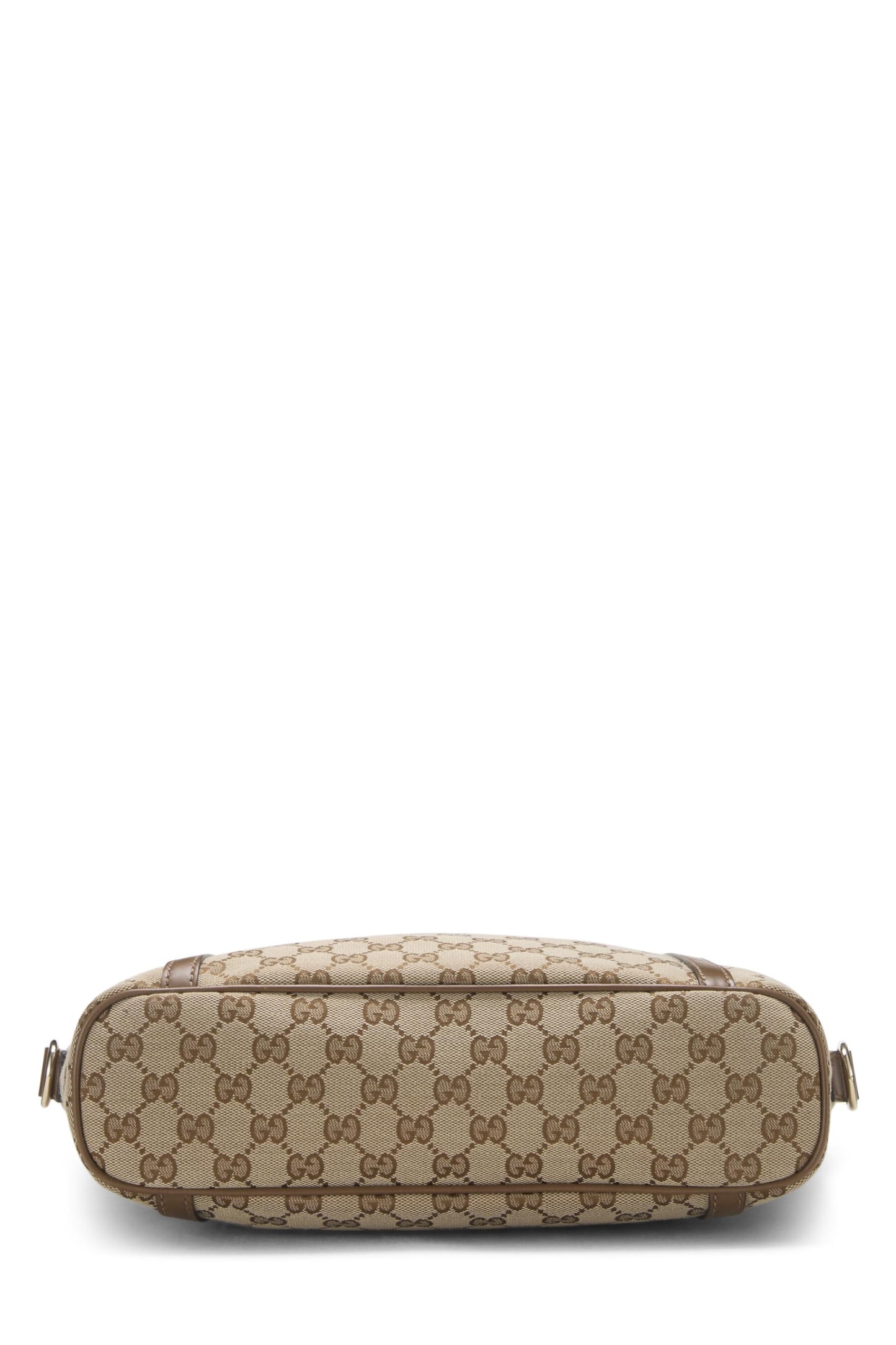 Gucci, sac fourre-tout zippé en toile GG d'origine d'occasion, marron