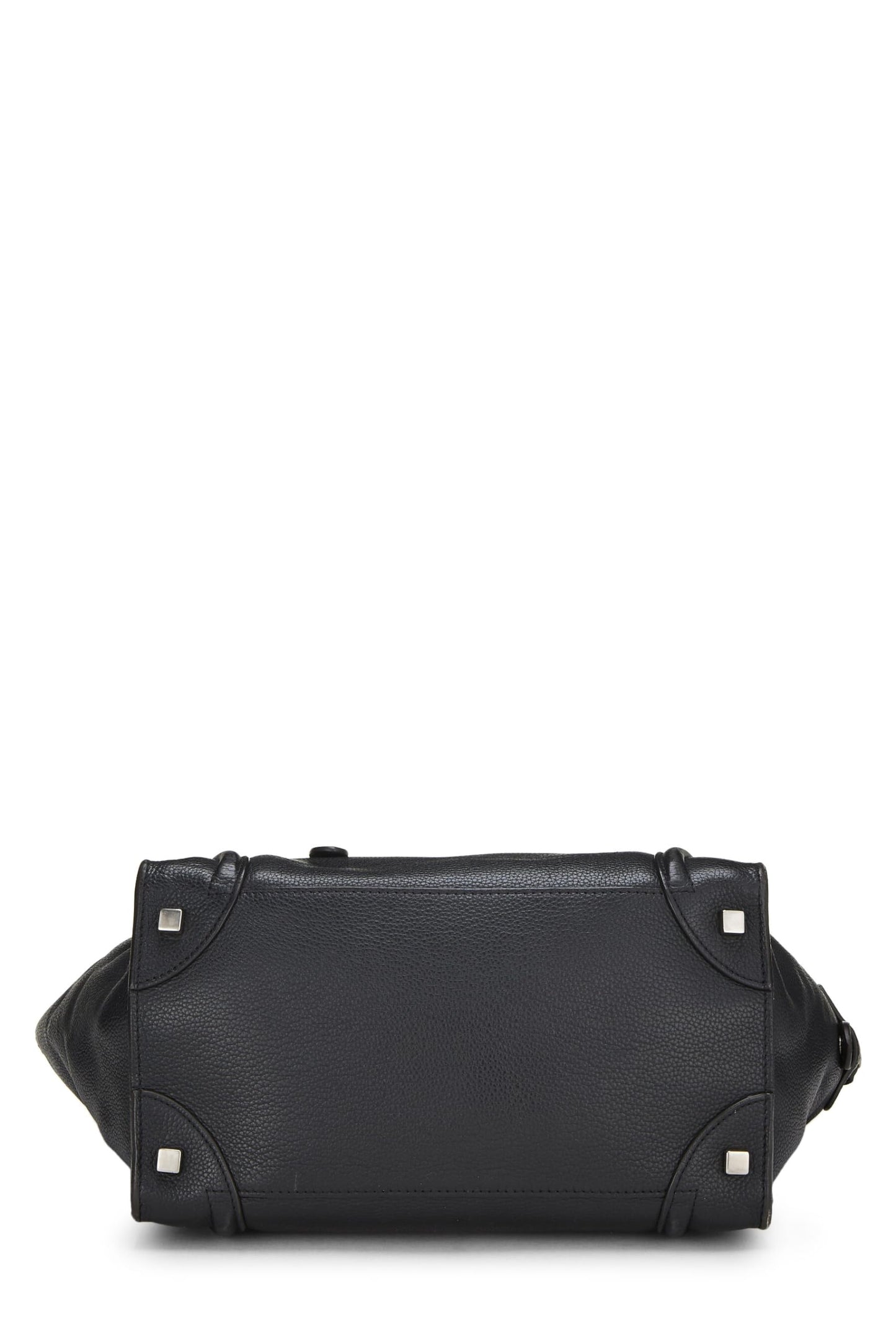 Céline, Maleta mini de cuero negro Pre-Loved, Negro