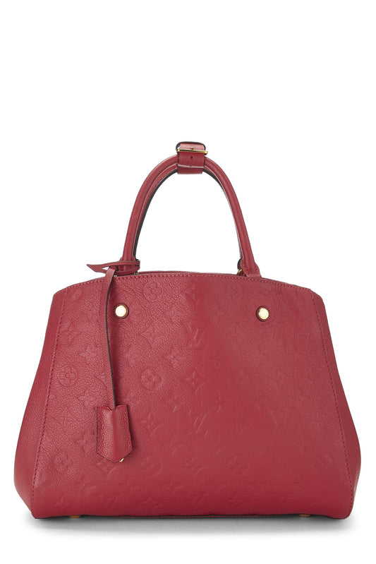 Louis Vuitton, Empreinte Montaigne MM Monogram Rose d'occasion, Rose