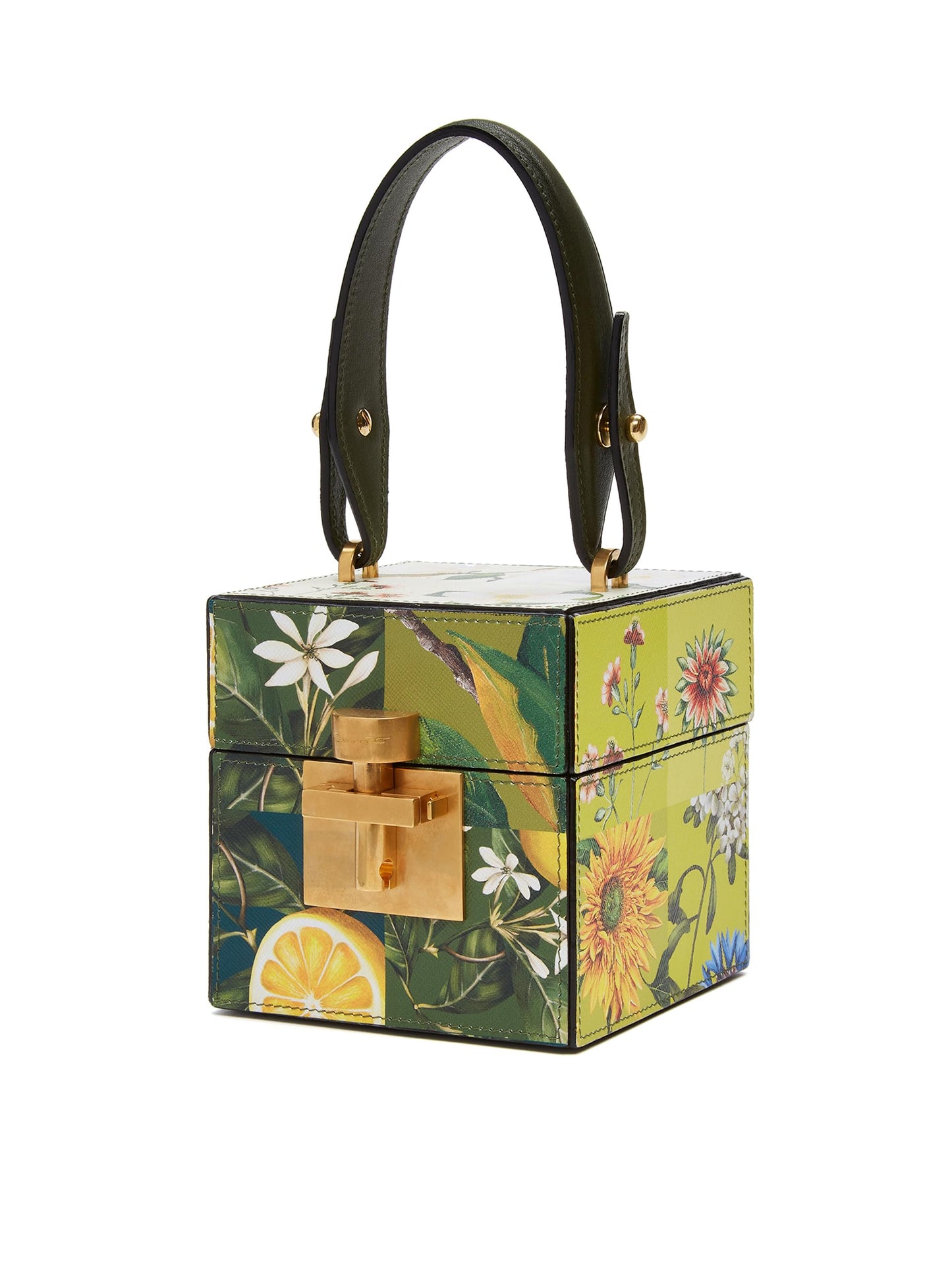 Oscar de la Renta, Archival Printed Alibi Cube, Multi