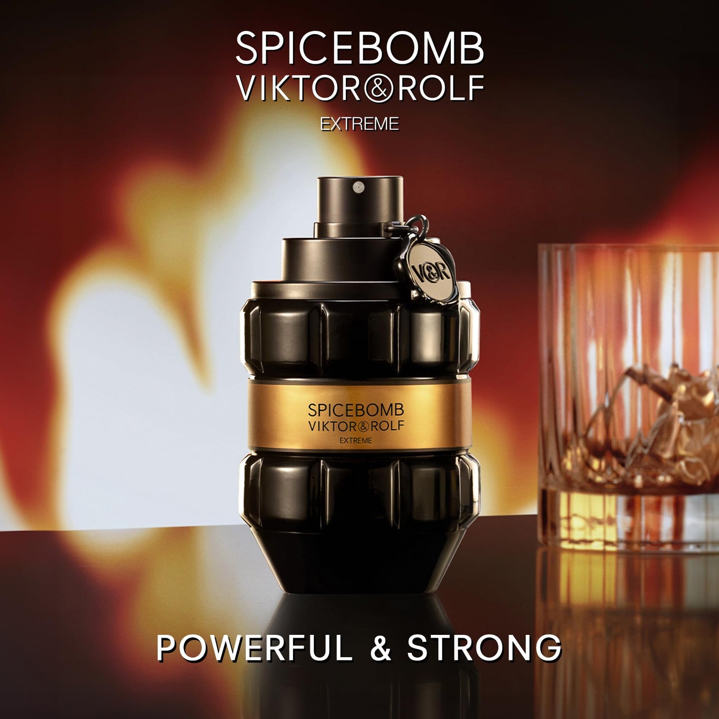 Viktor&amp;Rolf - Spicebomb Extreme Eau de Parfum - Boisé &amp; Épicé - Cologne pour Homme - Avec des Notes d'Ambre &amp; de Vanille - 3 Fl Oz