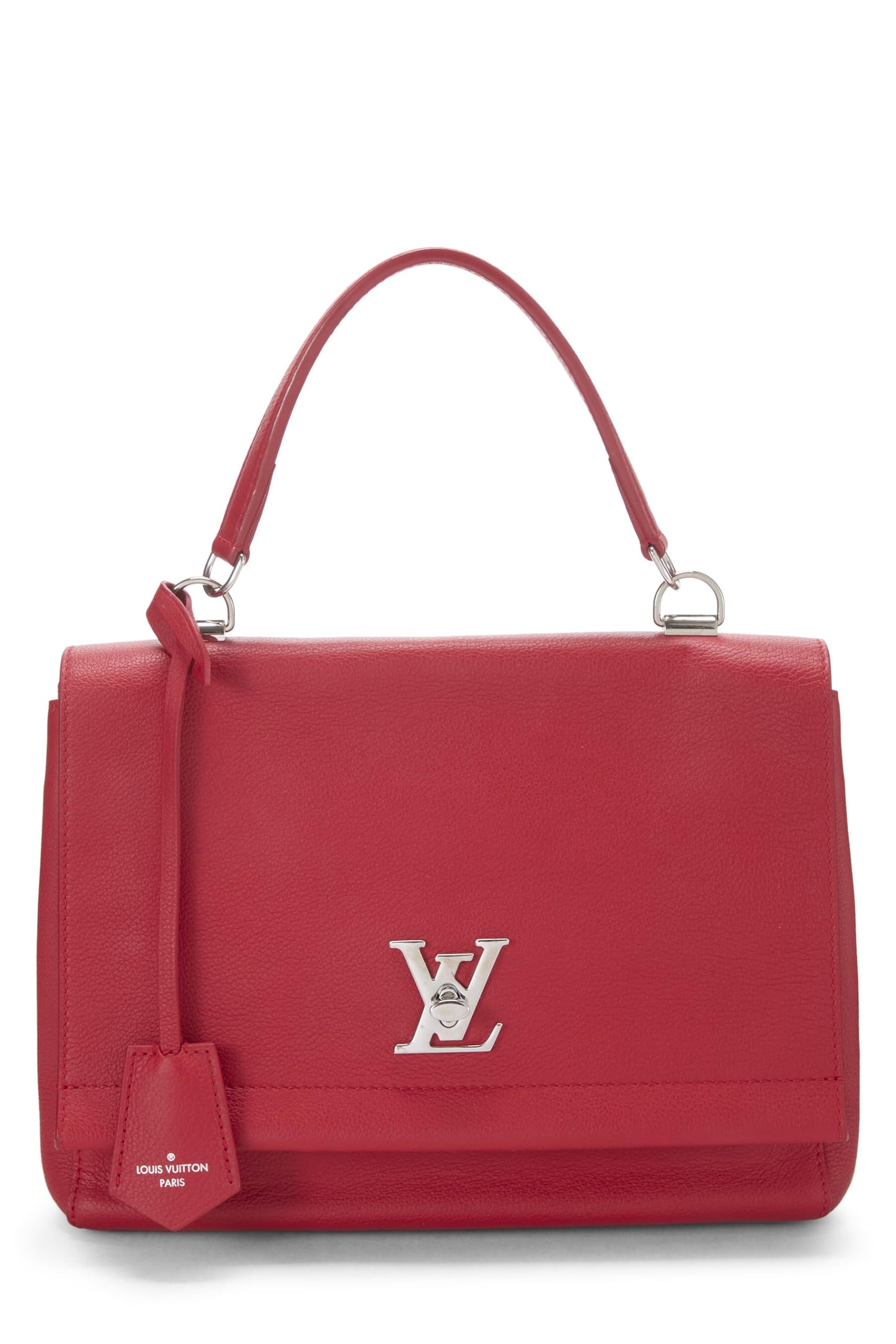 Louis Vuitton, Lockme II de cuero rojo pre-amado, Rojo