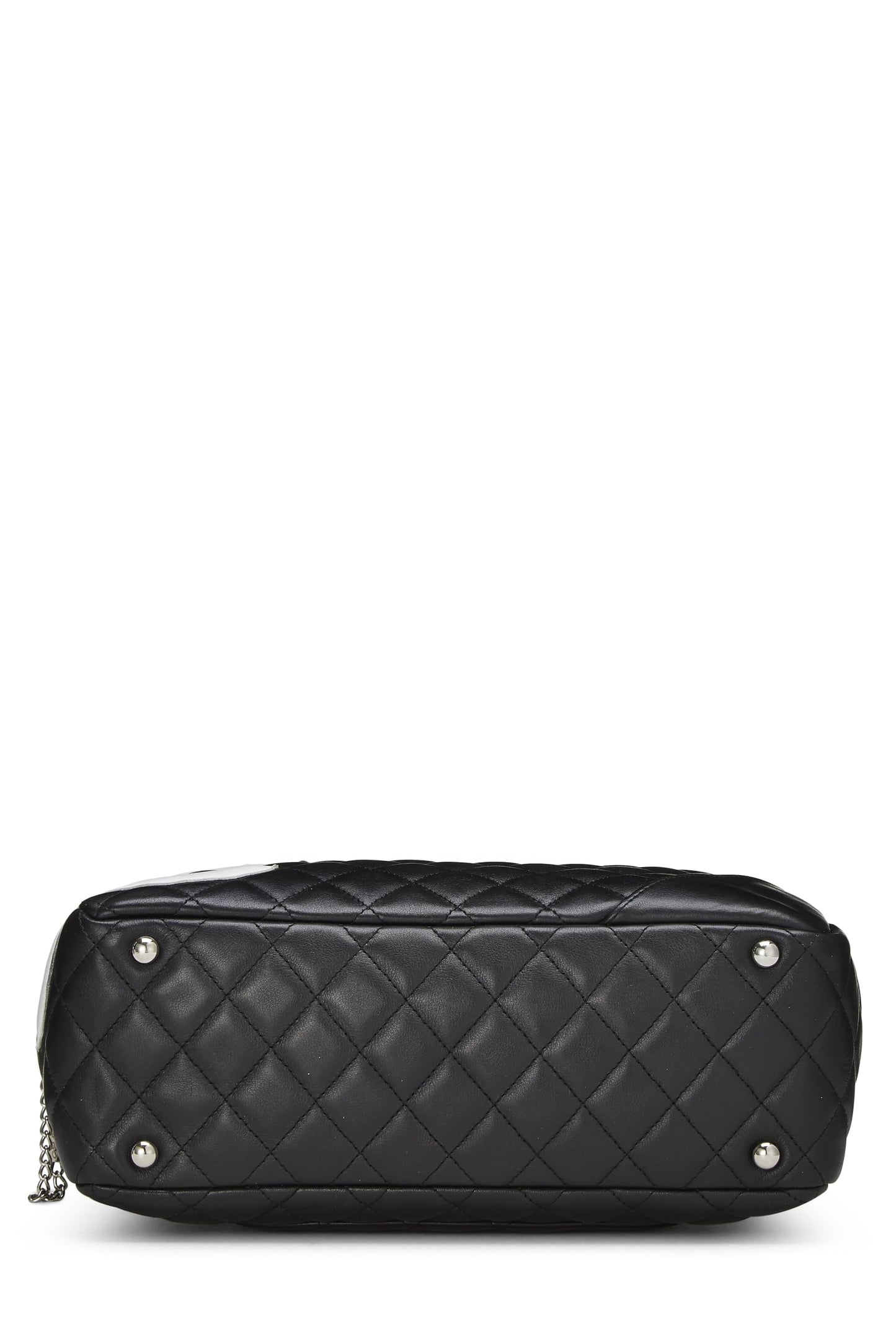 Chanel, Pre-Loved Black Calfskin Cambon Ligne Bowler, Black