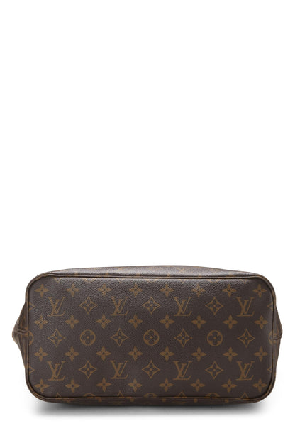 Louis Vuitton, Neo Neverfull MM en toile monogram rouge d'occasion, rouge