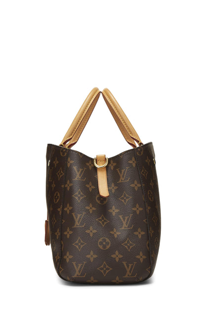 Louis Vuitton, Montaigne MM en toile monogram d'occasion, marron