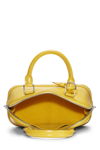 Louis Vuitton, Pre-Loved Citron Epi Alma PM, Amarillo