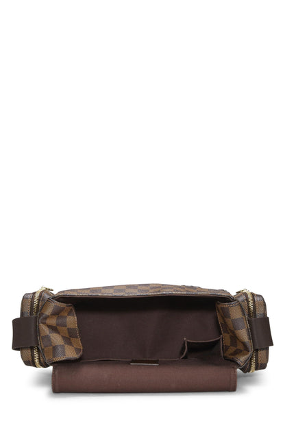 Louis Vuitton, sac messager Melville Damier Ebène d'occasion, marron