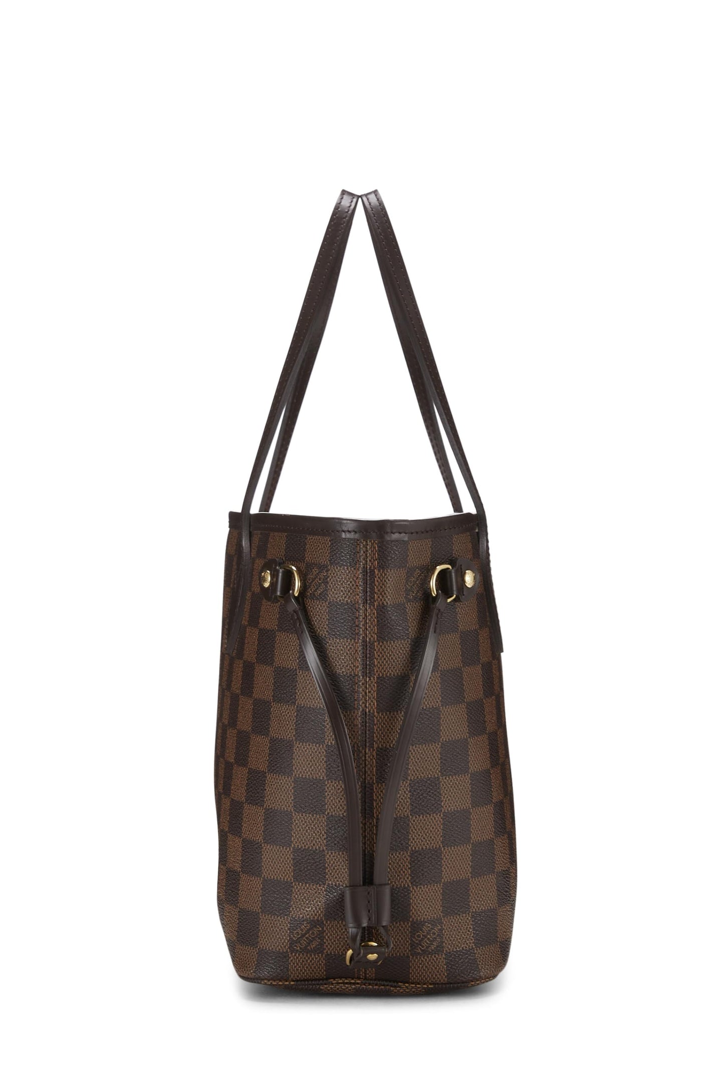 Louis Vuitton, Damier Ebene Neverfull PM NM, marrón