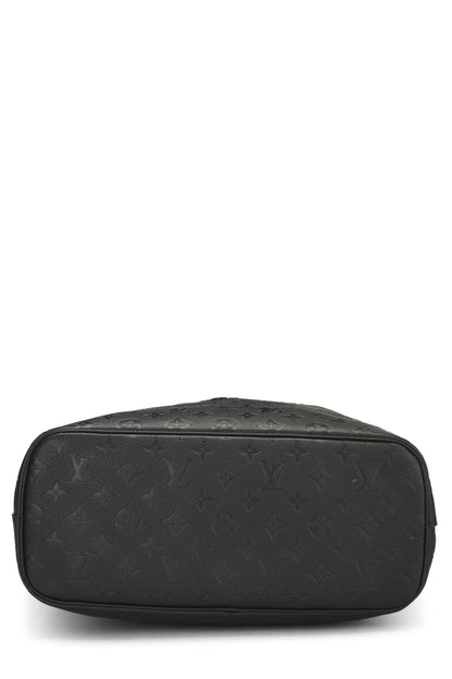 Louis Vuitton, Sac Empreinte monogramme noir avec trous COMME DES GARÇONS x Louis Vuitton pré-aimé, Noir