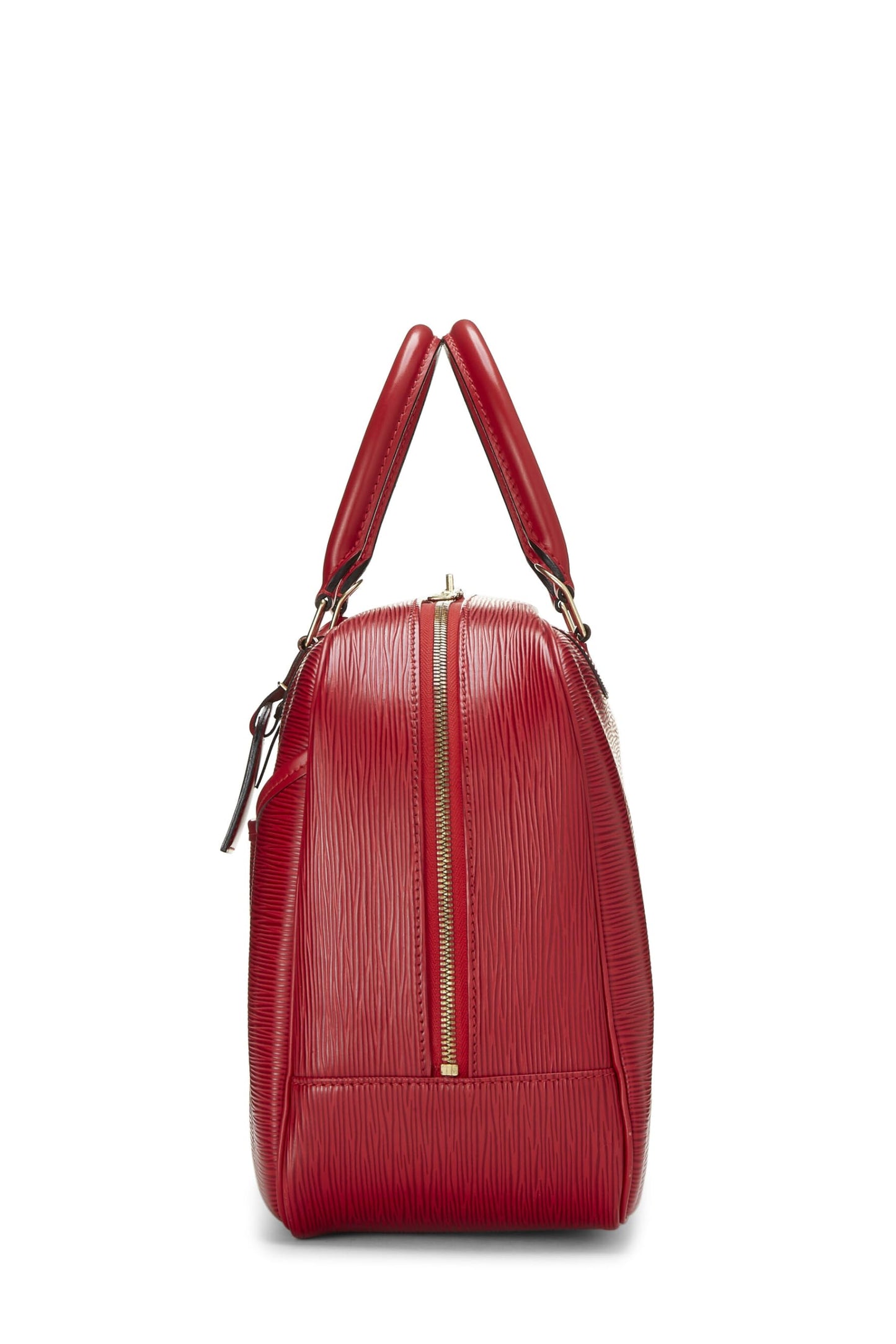 Louis Vuitton, Pre-Loved Red Epi Leather Deauville, Red