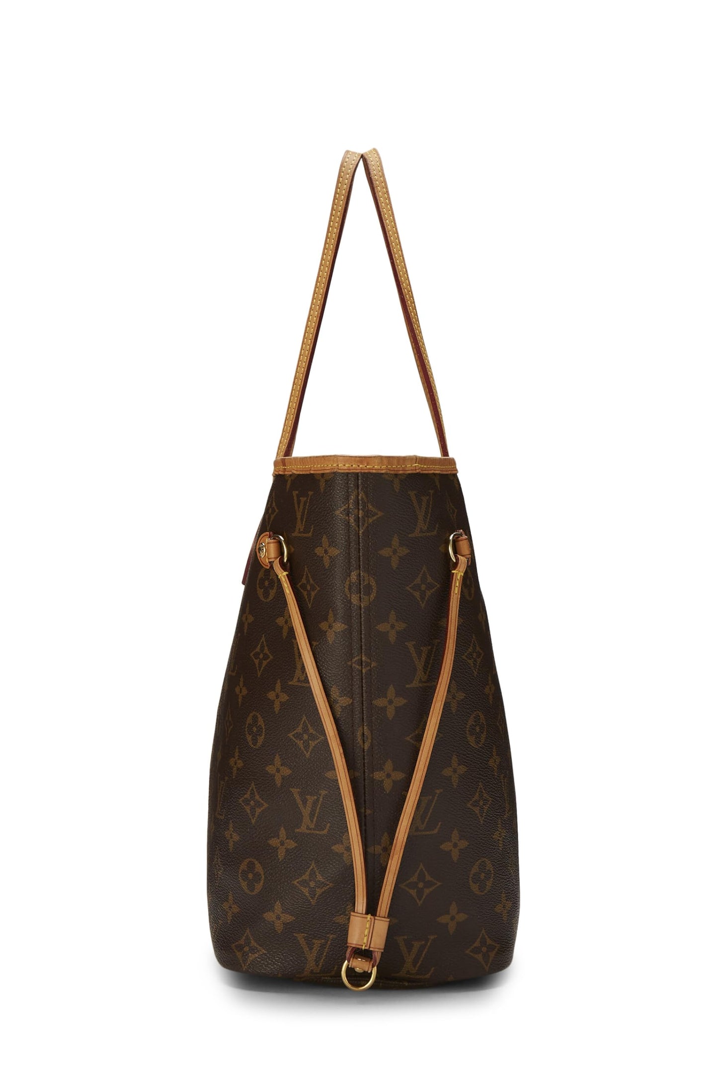 Louis Vuitton, Neo Neverfull MM en toile Monogram d'occasion, jaune