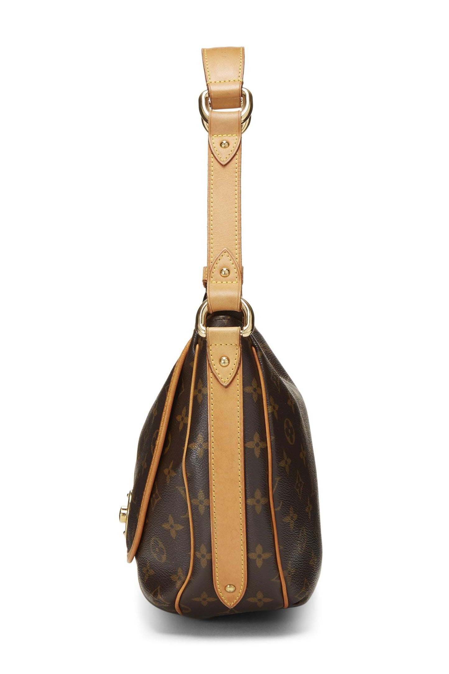 Louis Vuitton, Tulum PM en toile Monogram d'occasion, marron