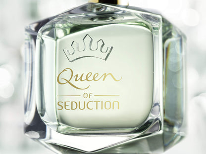 Antonio Banderas Perfumes - Queen Of Seduction - Eau de Toilette - Long Lasting - Romantic, Charming and Fresh Fragance - Floral with Marine Notes - Ideal for Day Wear - 2.7 Fl Oz