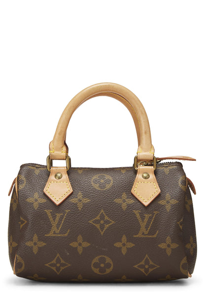 Louis Vuitton, Pre-Loved Monogram Canvas HL Speedy Mini, Brown