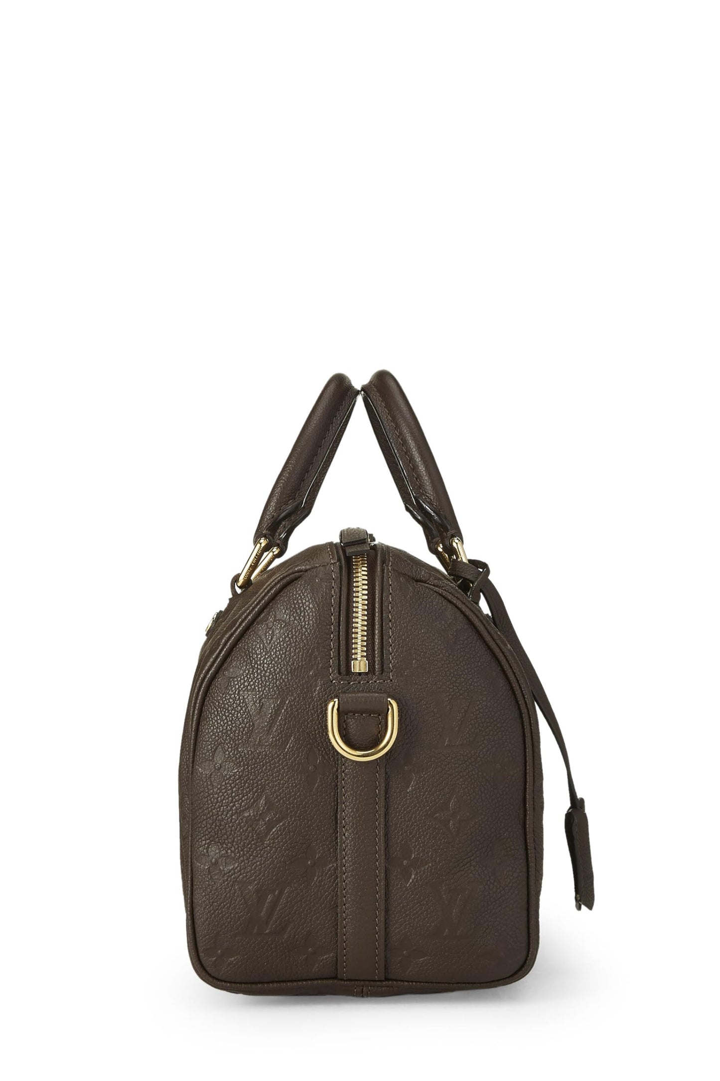 Louis Vuitton, Pré-aimé Ombre Monogram Empreinte Speedy Bandouliere 25, Marron