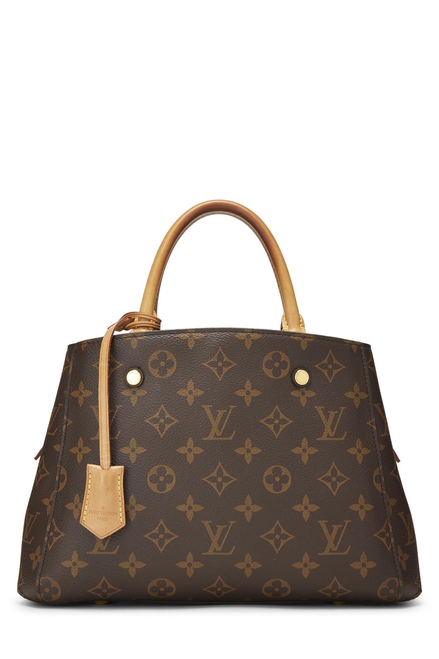 Louis Vuitton, Pre-Loved Monogram Canvas Montaigne BB, Brown