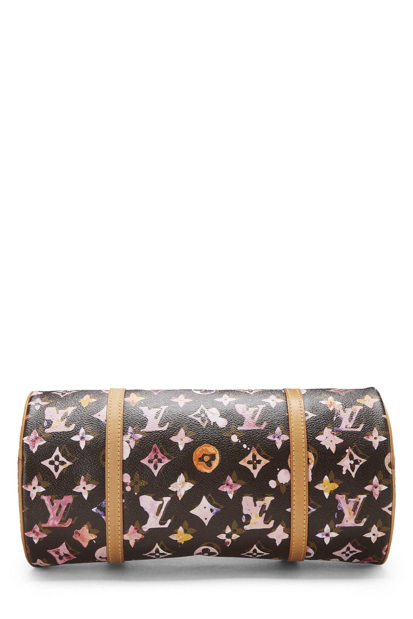 Louis Vuitton, Pre-Loved Richard Prince x Louis Vuitton Monogram Watercolor Papillon 30, Brown