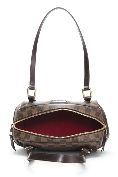 Louis Vuitton, Damier Ebene Rivington PM d'occasion, marron