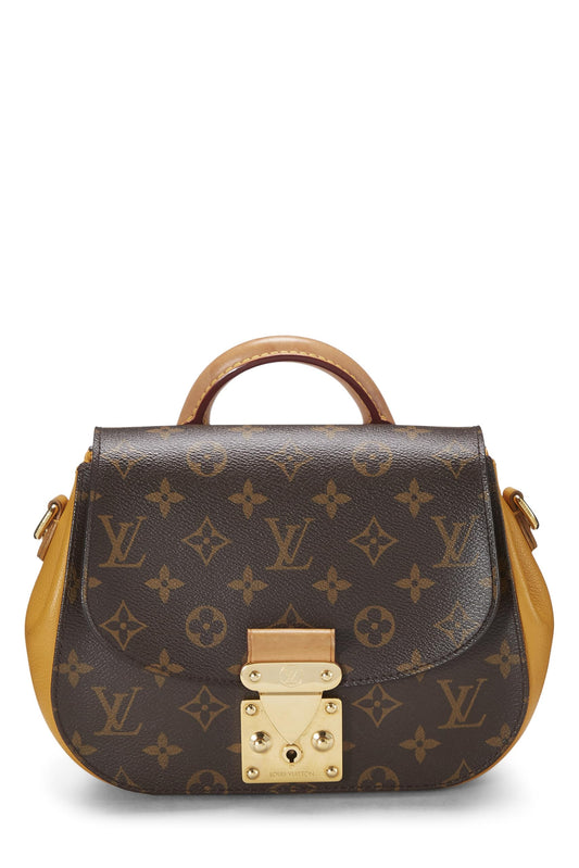 Louis Vuitton, Lona con monograma amarillo Pre-Loved Eden PM, Amarillo