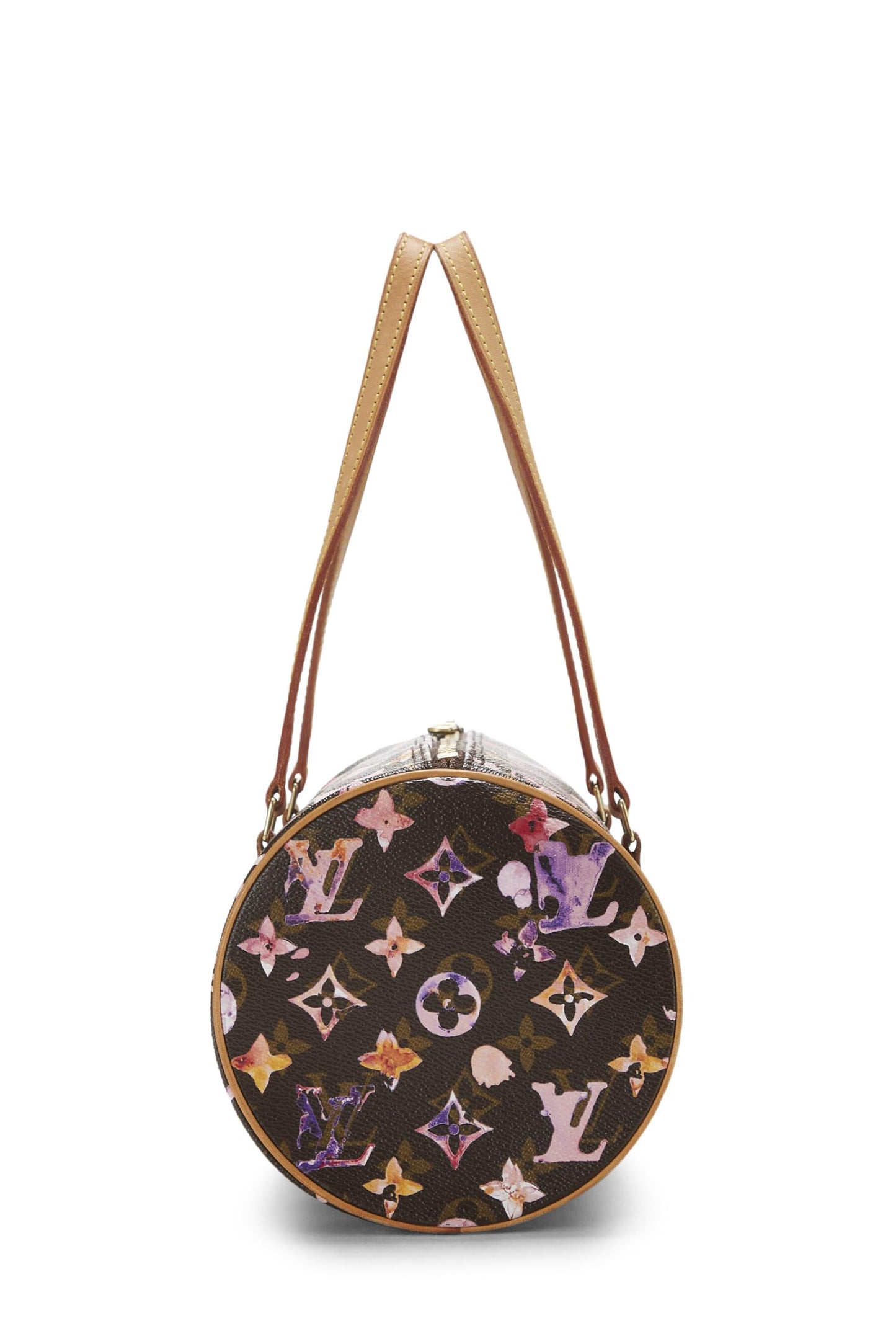 Louis Vuitton, Pre-Loved Richard Prince x Louis Vuitton Monogram Watercolor Papillon 30, Brown