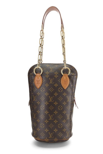 Louis Vuitton, Pre-Loved Karl Lagerfeld x Louis Vuitton Monogram Iconoclasts Punching Bag Mini, Brown