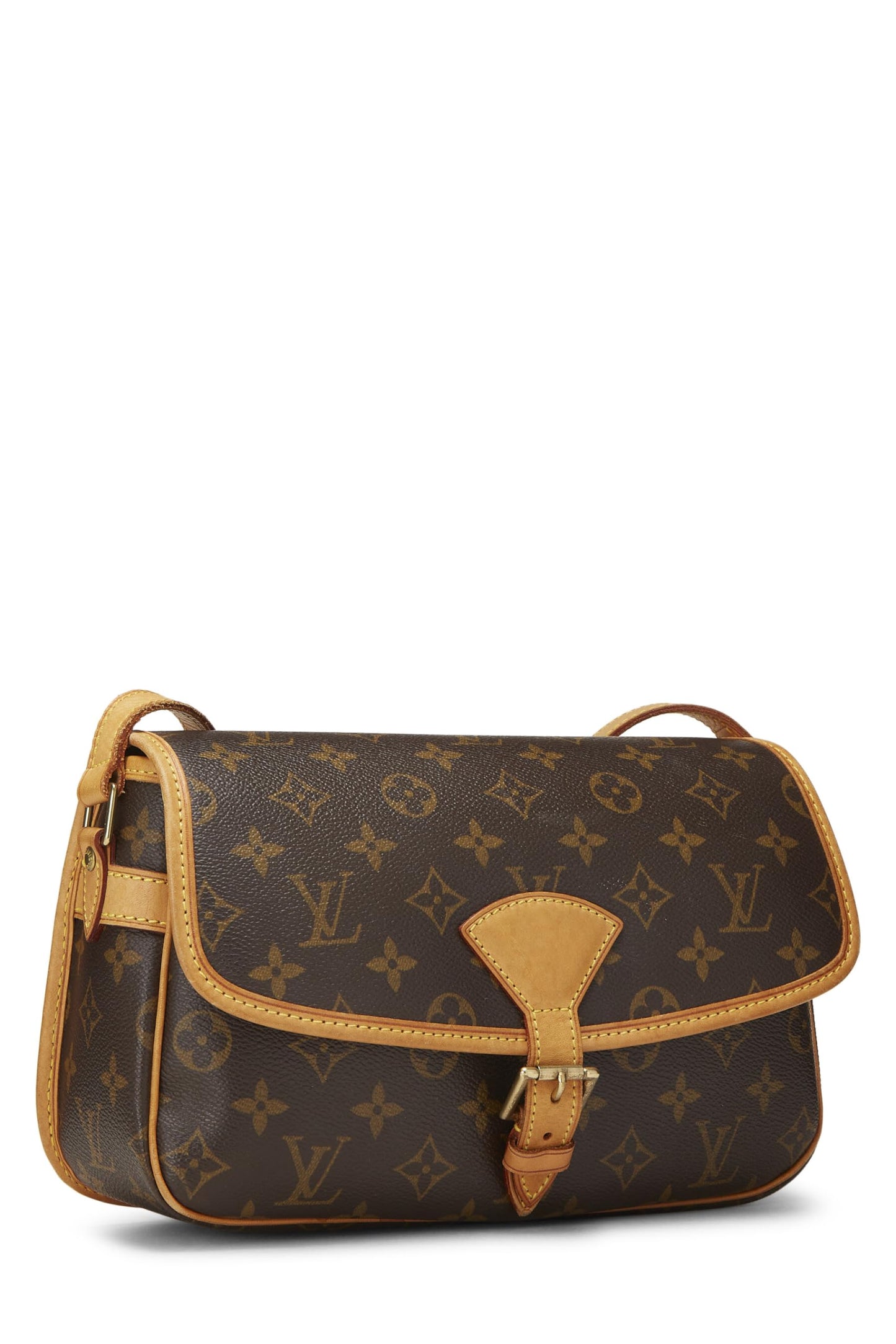 Louis Vuitton, Sac à main en toile Monogram Sologne d'occasion, marron