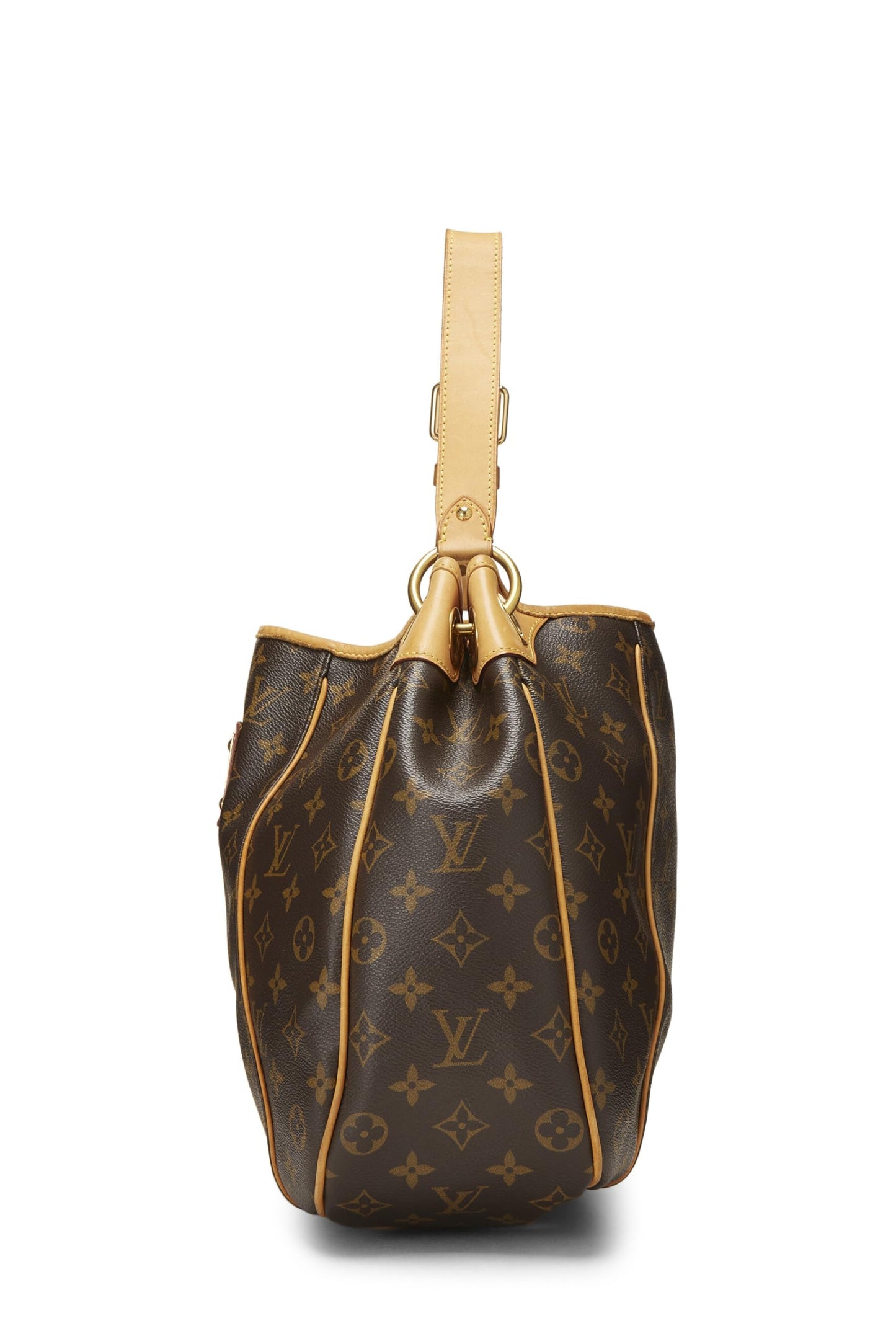 Louis Vuitton, Galliera PM en toile Monogram d'occasion, marron