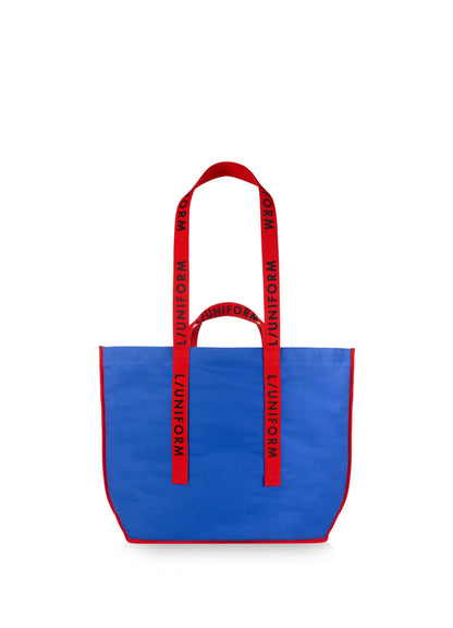 L/Uniform, Tote Bag, Blue