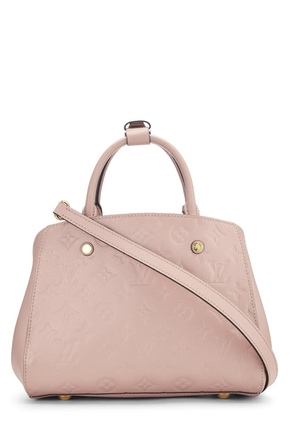 Louis Vuitton, Monogramme rose pré-aimé Empreinte Montaigne, Rose