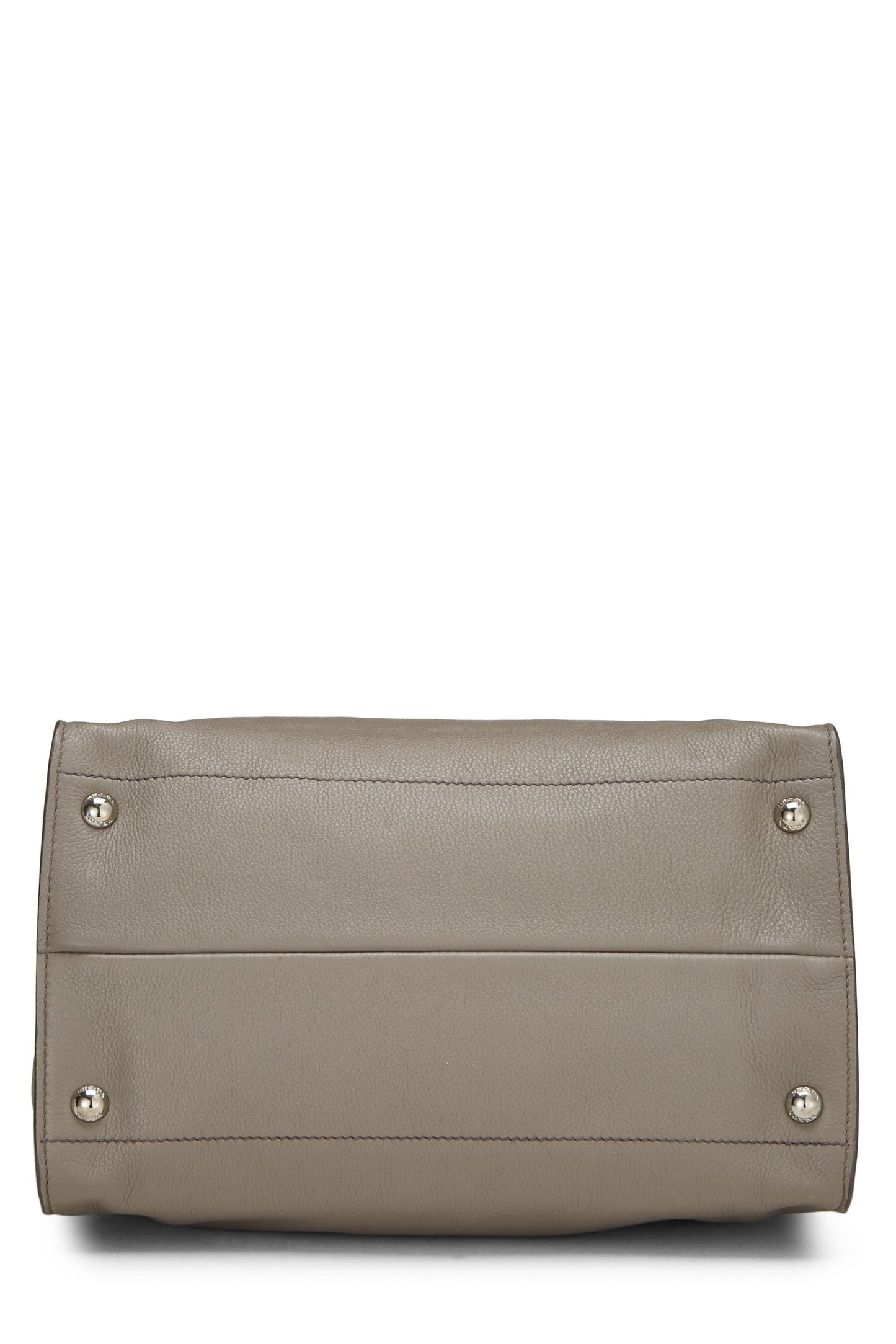 Prada, Cabas convertible Vitello Daino gris pré-aimé, Gris