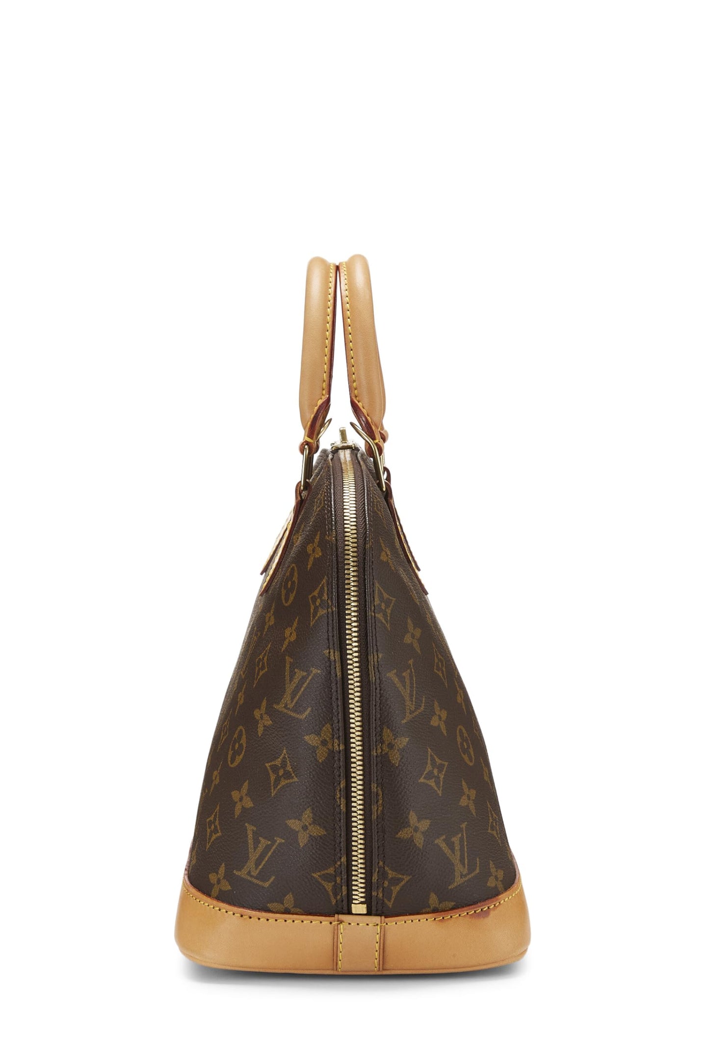 Louis Vuitton, Alma PM en toile Monogram d'occasion, marron