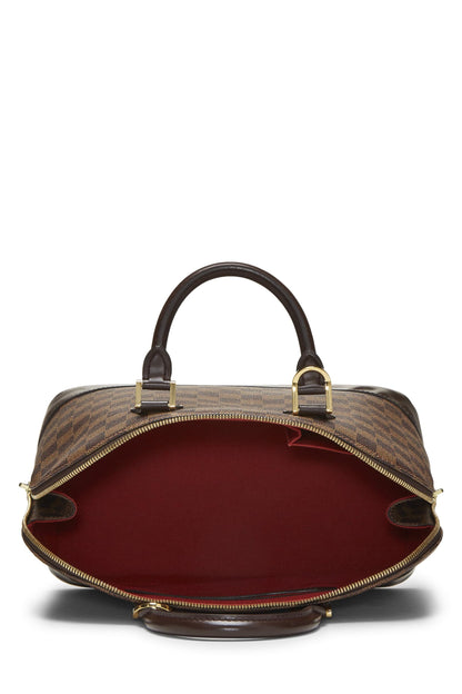 Louis Vuitton, Alma PM Damier Ebène d'occasion, marron