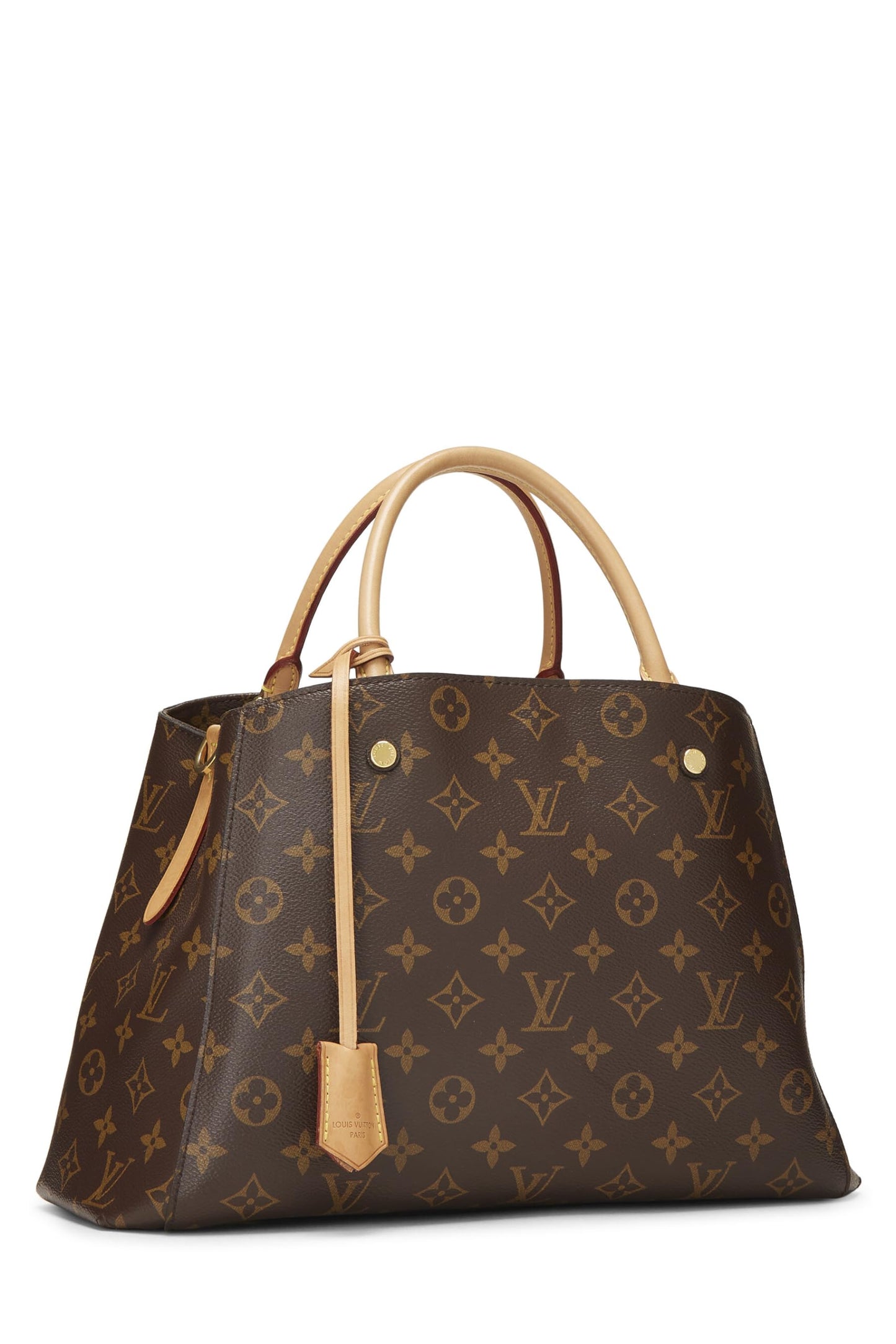 Louis Vuitton, Pre-Loved Monogram Canvas Montaigne MM, Brown