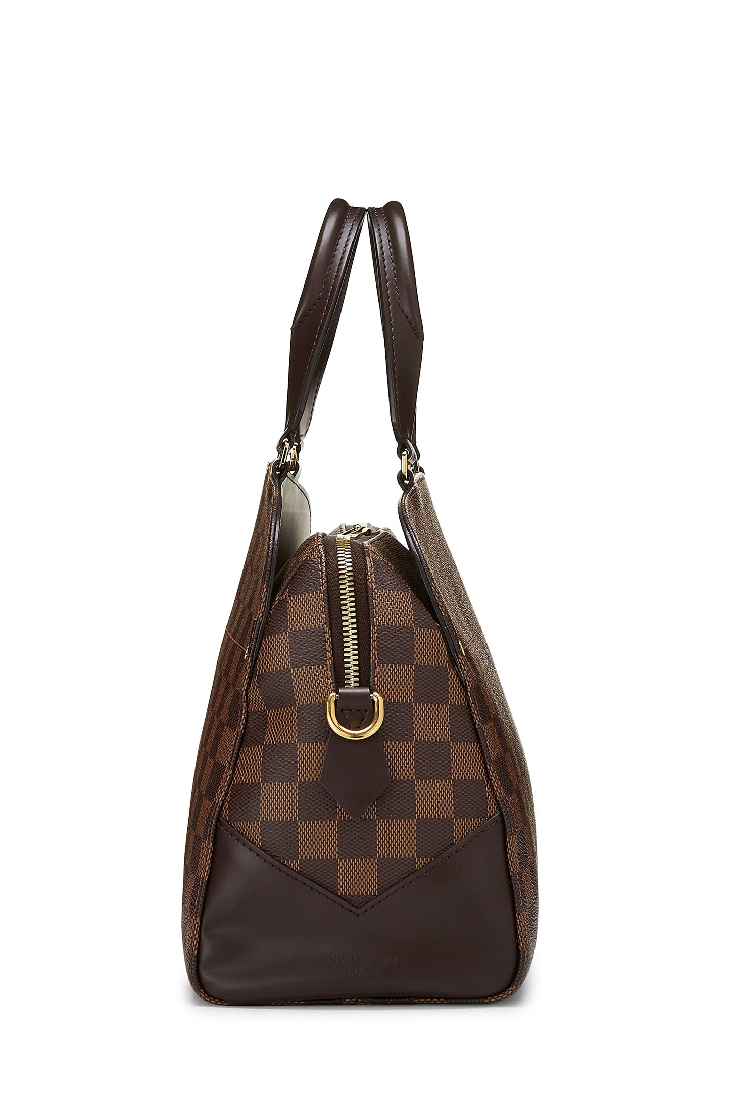 Louis Vuitton, Pre-Loved Damier Ebene Kensington Bowling Bag, Brown