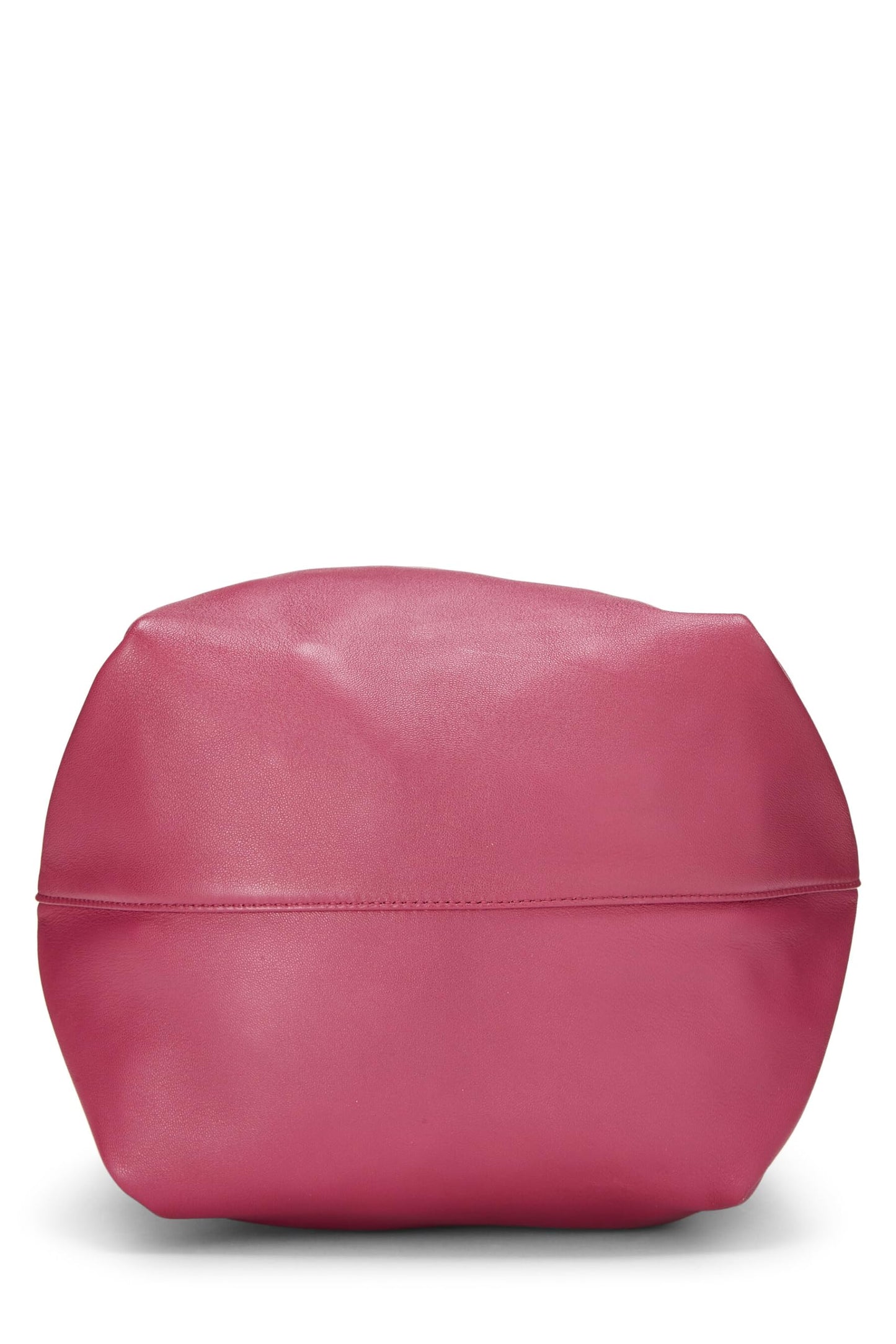 Yves Saint Laurent, sac seau Teddy en cuir rose d'occasion, rose