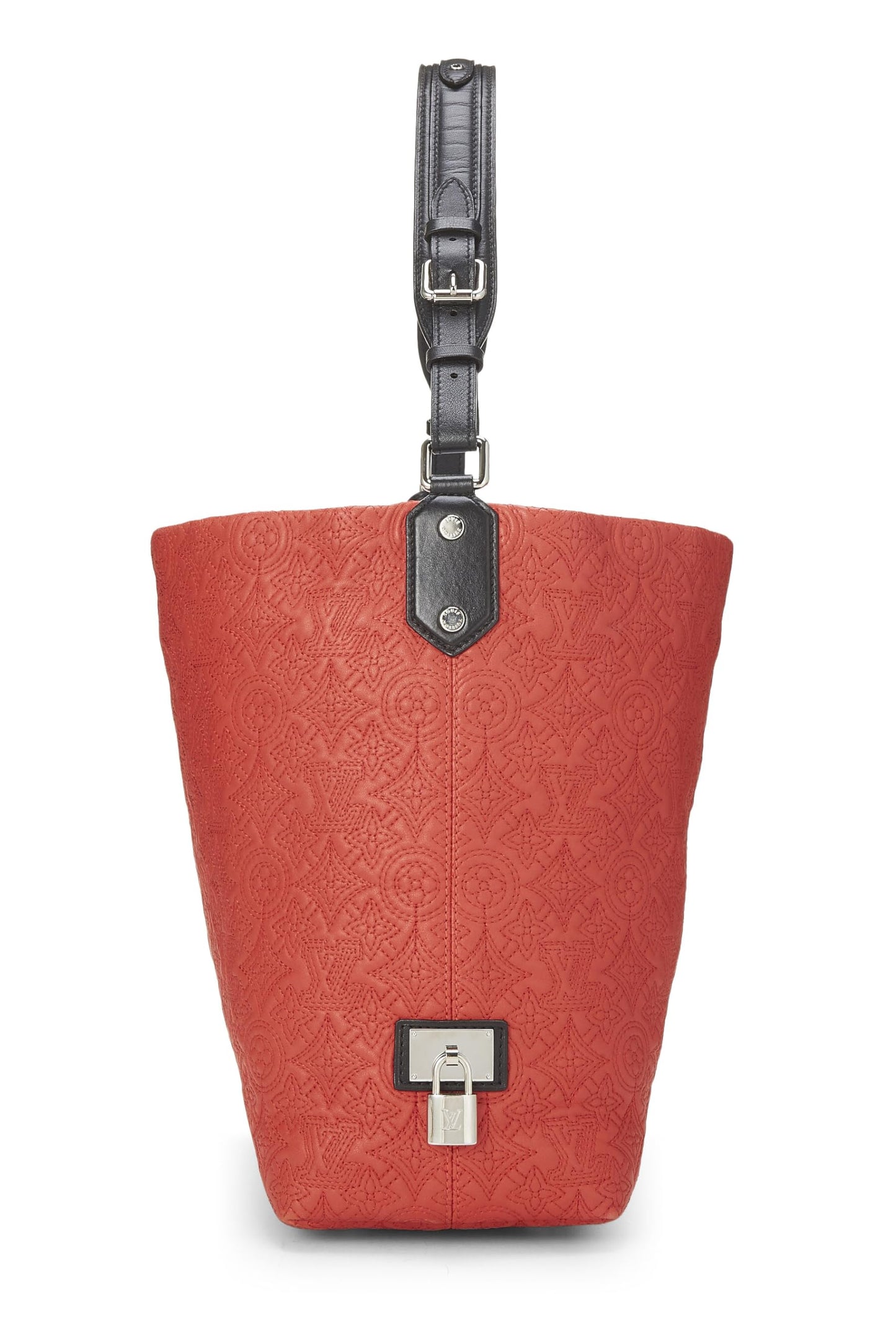 Louis Vuitton, sac hobo PM en cuir Antheia Monogram rouge d'occasion, rouge