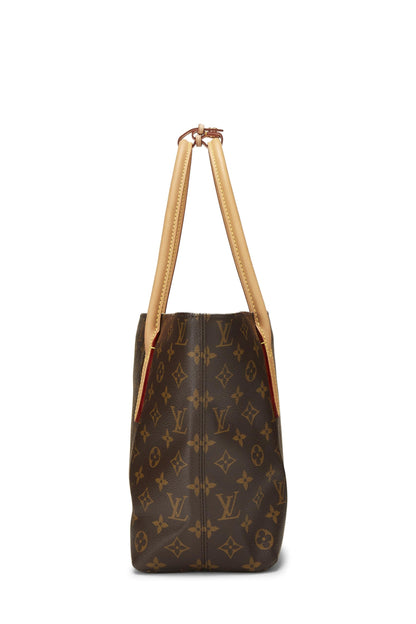 Louis Vuitton, Pre-Loved Monogram Canvas Raspail PM, Brown