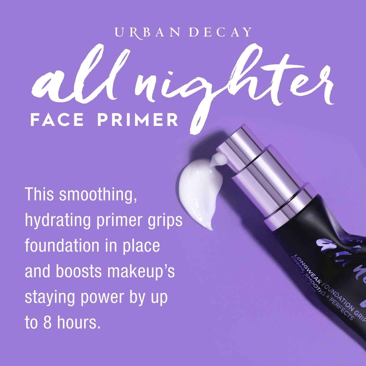 Urban Decay All Nighter Setting Spray + Travel Primer Bundle - Maquillage longue tenue - Spray fixateur de finition naturelle (4 fl oz) + Base de maquillage (0,28 fl oz)