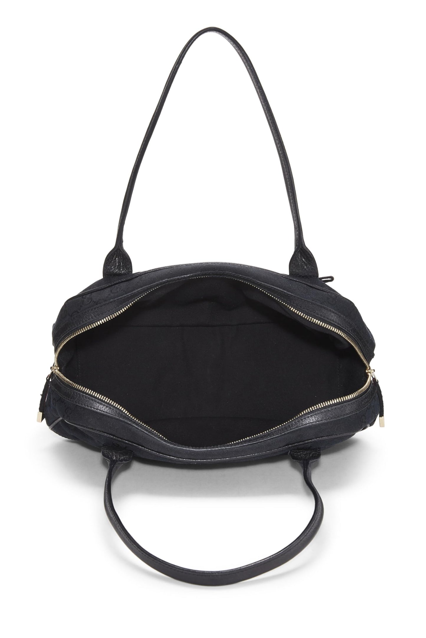 Gucci, Pre-Loved Black Original GG Canvas Princy Shoulder Bag, Black