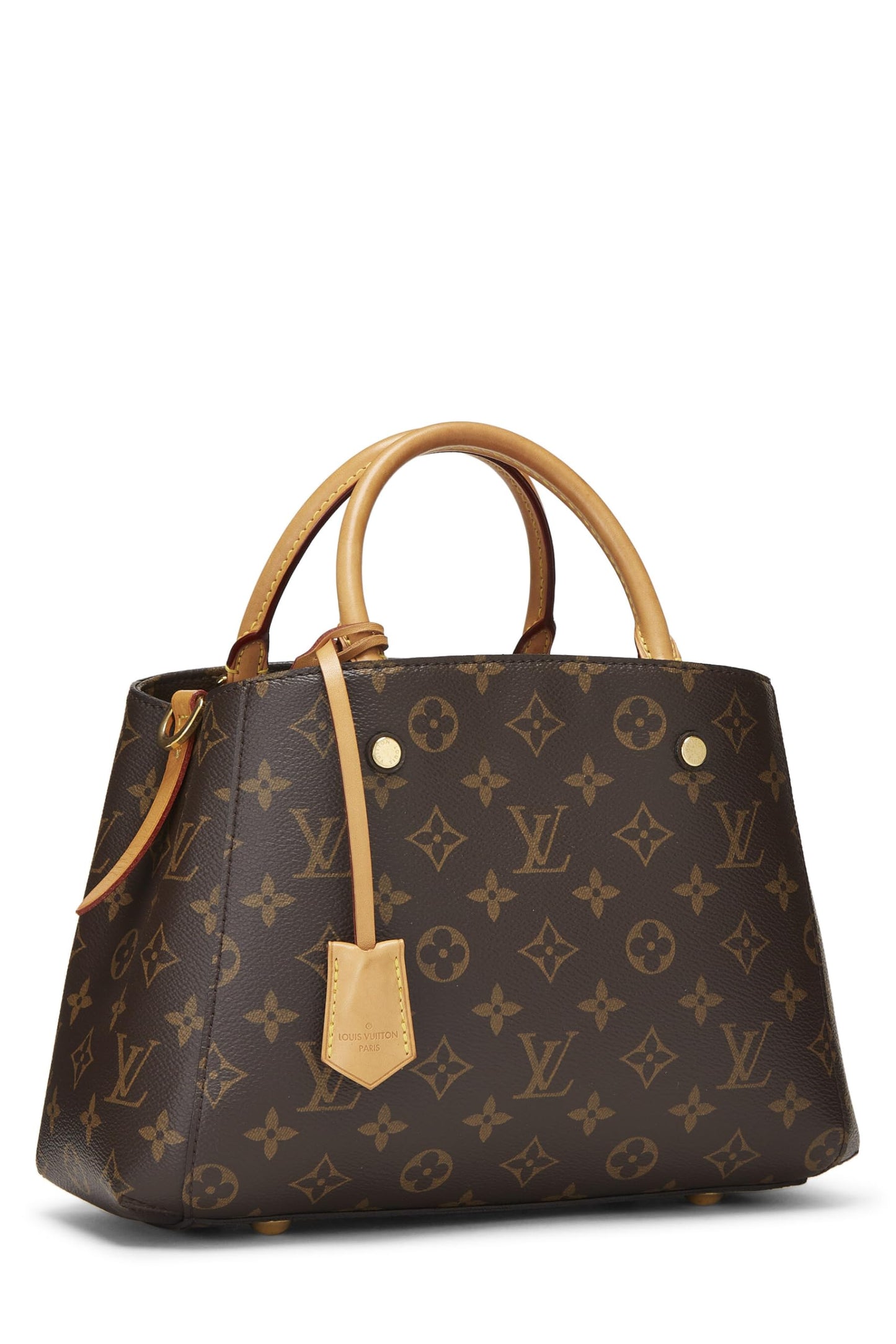 Louis Vuitton, Montaigne MM en toile monogram d'occasion, marron