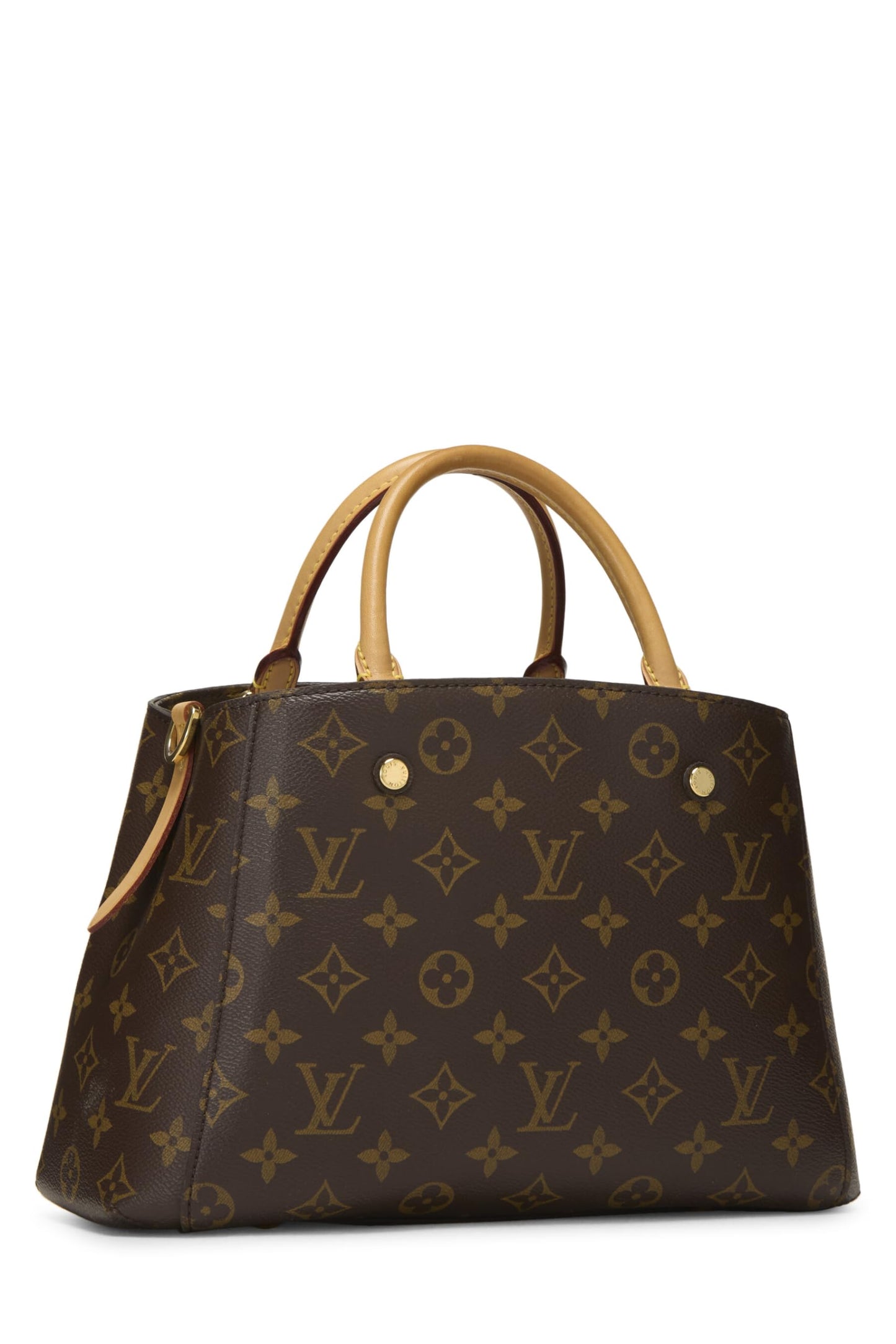 Louis Vuitton, Pre-Loved Monogram Canvas Montaigne BB, Marrón