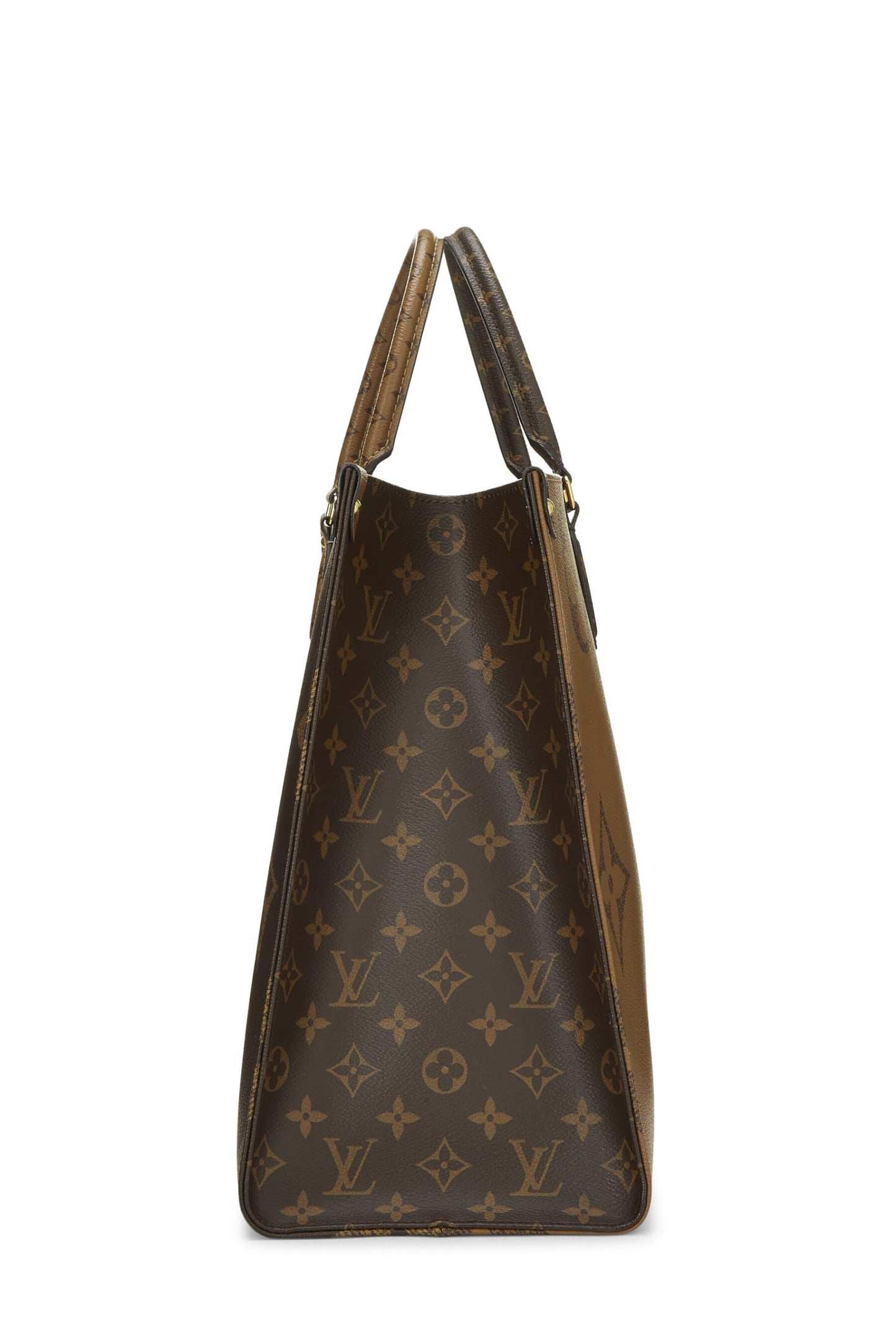 Louis Vuitton, Monogram Reversed Giant On The Go GM d'occasion, marron