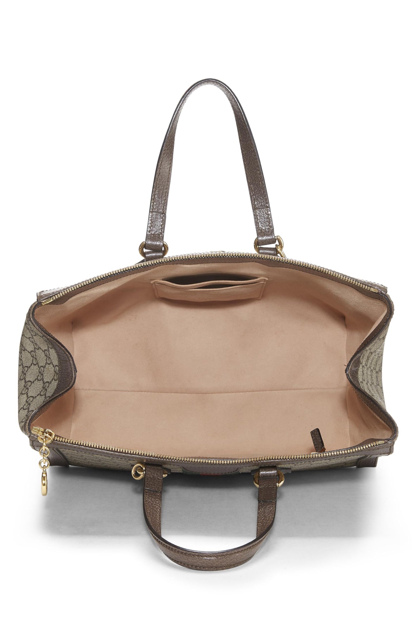 Gucci, sac fourre-tout Ophidia en toile GG Supreme d'origine d'occasion, taille moyenne, marron