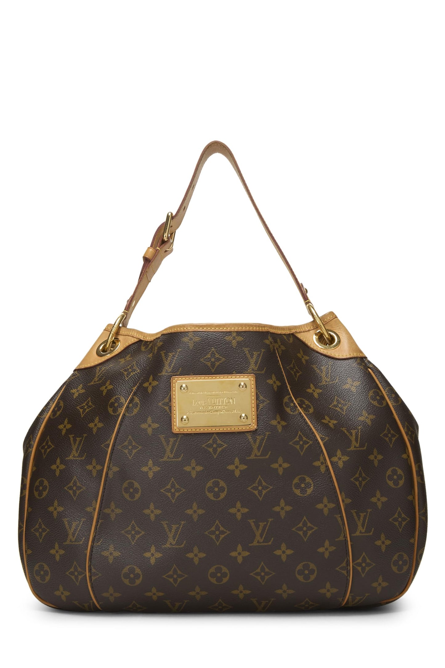 Louis Vuitton, Galliera PM en toile Monogram d'occasion, marron