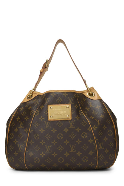 Louis Vuitton, Galliera PM en toile Monogram d'occasion, marron