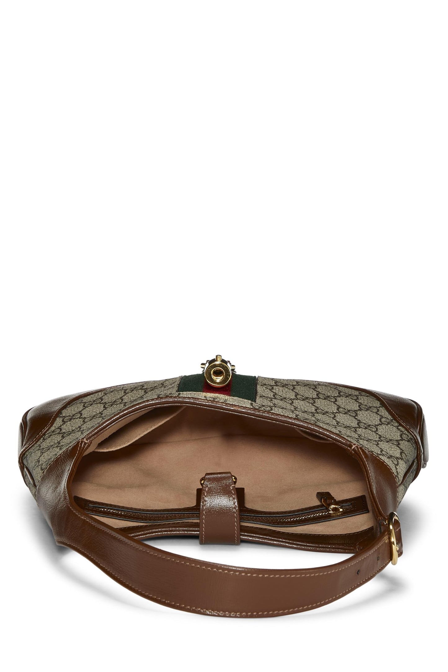 Gucci, sac à bandoulière Jackie 1961 Supreme GG d'occasion, petit, marron