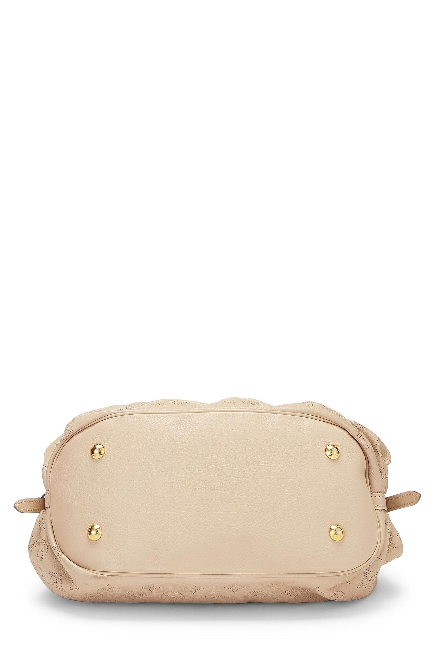 Louis Vuitton, Monograma Mahina grande en color beige Pre-Loved, Beige