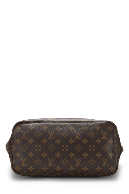 Louis Vuitton, Neo Neverfull MM en toile monogram rouge d'occasion, rouge