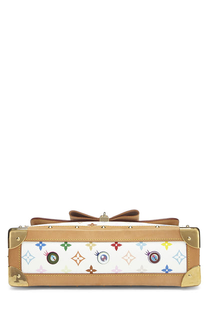 Louis Vuitton, Pre-Loved Takashi Murakami x Louis Vuitton Eye Love Monogram Canvas Eye Need You Bag, White